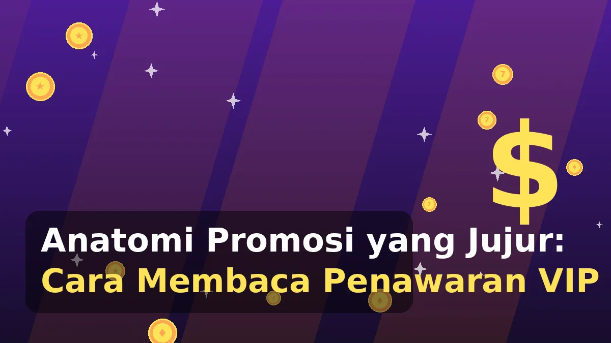 Anatomi Promosi yang Jujur: Cara Membaca Penawaran VIP dan Bonus Mingguan