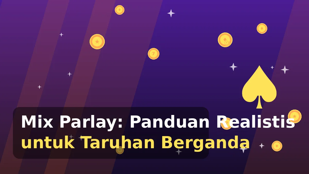 Mix Parlay: Panduan Realistis untuk Taruhan Berganda